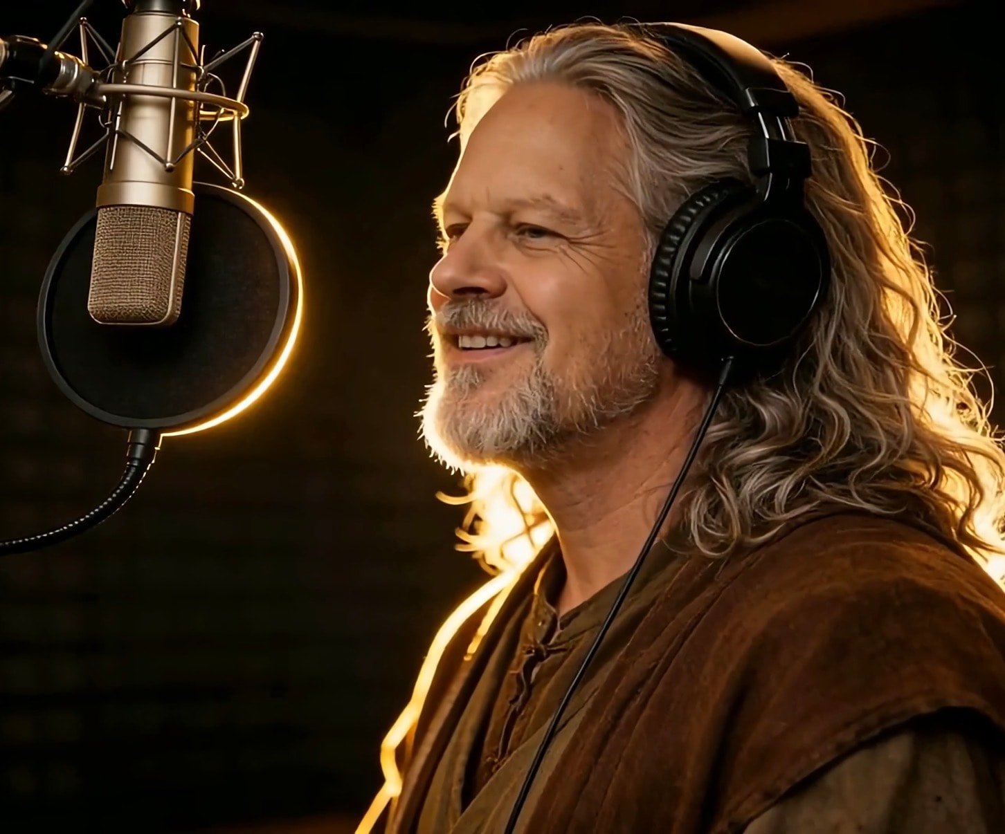 SEEKER recording the podcast