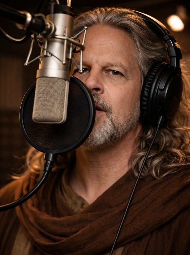 SEEKER at the microphone